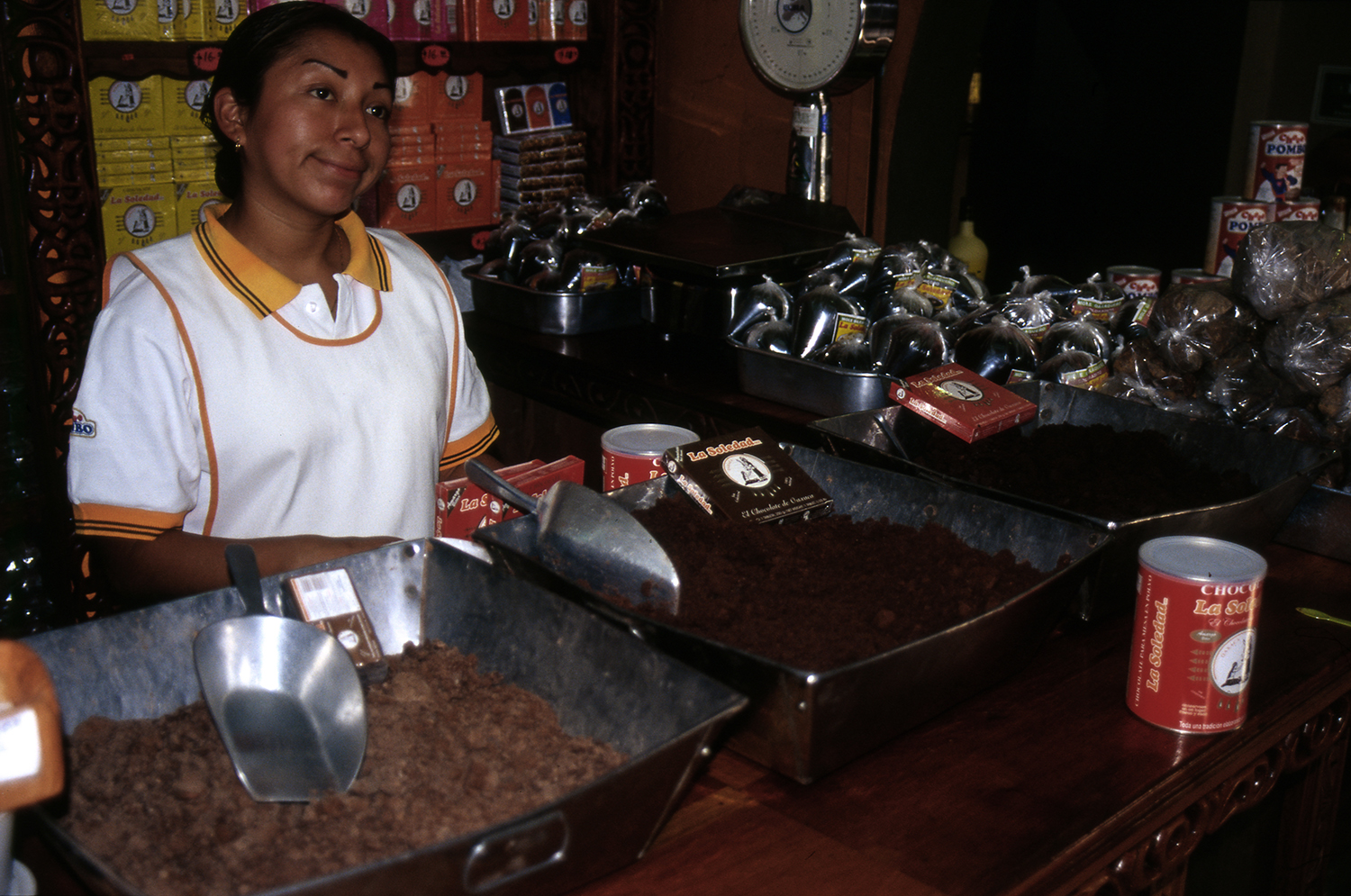 Mexico, Oaxaca, pure chololate